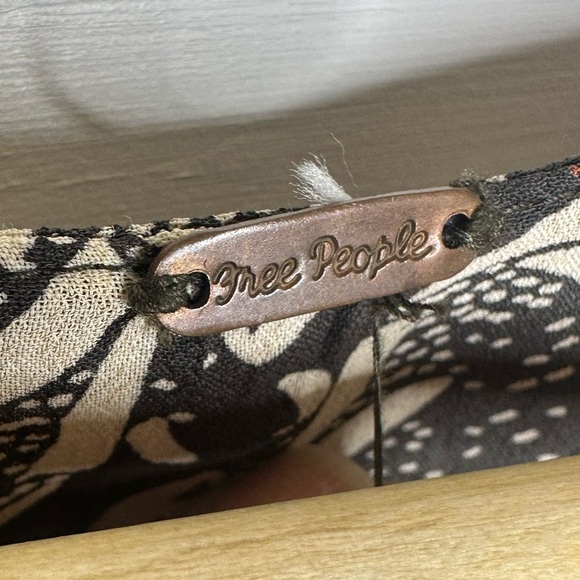 Free People Floral Bohemian Print Women's Spring Summer Dress - Small/Medium - Picture 7 of 11